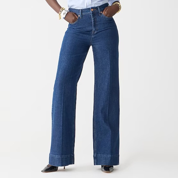 J.Crew Denim Trouser in Fiorellas Wash - Picture 5 of 7